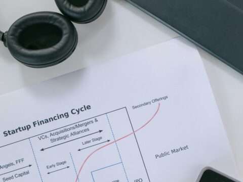 mall business owner reviewing finances to choose between a merchant cash advance and a business loan in Canada.